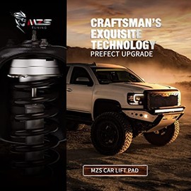 MZS 2 Inch 4Runner Leveling Kit Front Lift Coil Spring Spacers Compatible with 2003-2020 4Runner | 2007-2014 FJ Cruiser 2WD 4WD 2X2 4X4 Aluminum