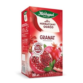 Pomegranate Tea Natural Pure And Refreshing Herbal Fruit Infusion Herbapol