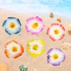 Flower Hair Clips for Women, 6Pcs Plumeria Claw Clips for