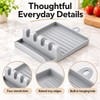 Kitchen Spoon Holders Fork Spatula Rack Shelf Organizer Plastic Chopsticks