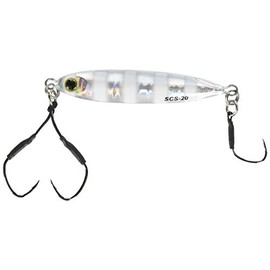 パームス(Palms) メタルジグ ルアー スローブラッドキャスト スリム 20g ゼブラグロー SCS-20/MG-530