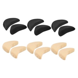 LALAFINA 6 Pack Toe Plug Inserts for Big Shoes Shoe Insoles for Women Heel Pads Comfortable Foot Pad