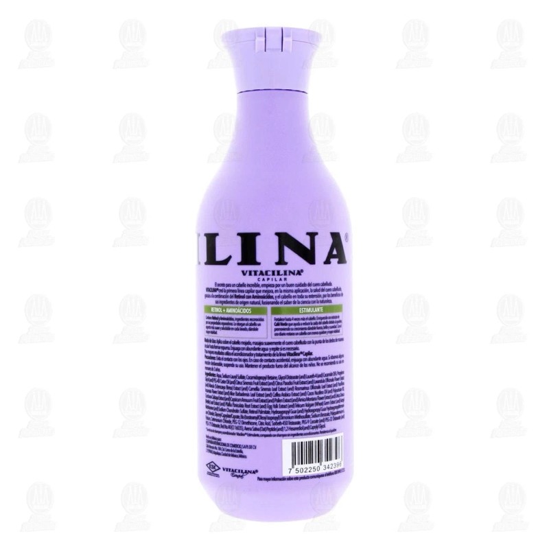 Vitacilina Shampoo & Acondicionador Capilar Estimulante Retinol Cabello Débil