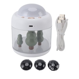 Mist Humidifier 500ml USB Landscape Diver Projector Air Humidifier for Home Bedroom DC5V