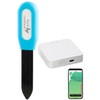 Luminea Home Control Plant Soil Moisture & Temperature Sensor with
