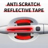 1 Pack 8 Pcs Car Door Handle Protector Reflective Stickers