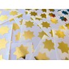 25mm (1") Star Shape Colour Code Stickers - Packs of