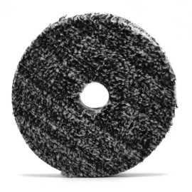 Buff and Shine 5" Uro-Fiber Pad | Buff and Shine Black and White Microfiber Uro Fiber