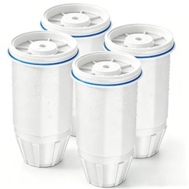 Water Filter Replacement for zero Pitchers and Dispenser,fit for ZR-001 ZR-004 ZP-006 ZR-017 ZP-010, Multi-Stage Filter System Reduce Lead, Chromium, PFOA/PFOS and TDS, 4pack,by Cobectal