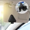 Spldsun Pack of 2 Glasses Holders for Car, Sunglasses Holder,