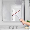 Superio 6” Window Squeegee with Grip Handle and Hanging Hook.