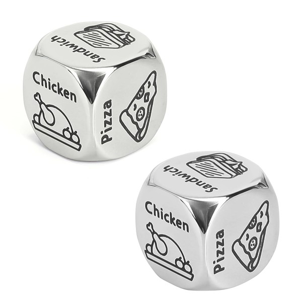 NAYSAYE Unique Food Dice, Date Night Dice Game, Games Dice