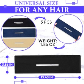 3Pcs Deft Hair Bun Maker - Hair Buns Makers, Deft Bun Maker for Women & Girls, French Twist Accessories, Elegant Design, Longlasting Hold, Wide of Hairstyles