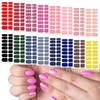 Qianyu 256PCS Selbstklebende Nagelfolien Nagelkunst Sticker Set für DIY Maniküre