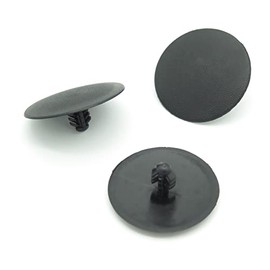 VVO Fasteners- Black Plastic Bonnet Insulation & Soundproofing Clips for Nissan 300ZX TT, (Pack of 10)