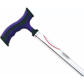 Speedy Bastón 4 Apoyos Ortopédico Aluminio Ajustable Para Caminar Color Morado