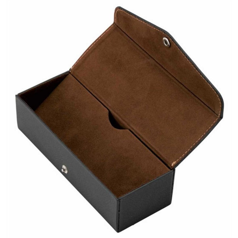 Megan 256303 Glasses Case, Storage for 2 Pieces, Multiple Storage,