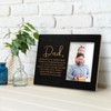 BCUANGD Dad Father Picture Frames - Rustic Mahogany 8x10 Single
