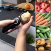 SUNHAIXIA Electric Peeler, 3 Stainless Steel Blades, Fruit & Potato
