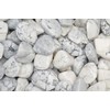 Fantasia Materials: 5 lbs Tumbled White Howlite (Magnesite) Stones from