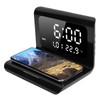 Clock Wireless Charger, MultiFunctional Digital Alarm Clock with Qi Wireless