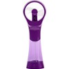 O2COOL O2COOL Elite Battery Powered Handheld Water Misting Fans (Purple)