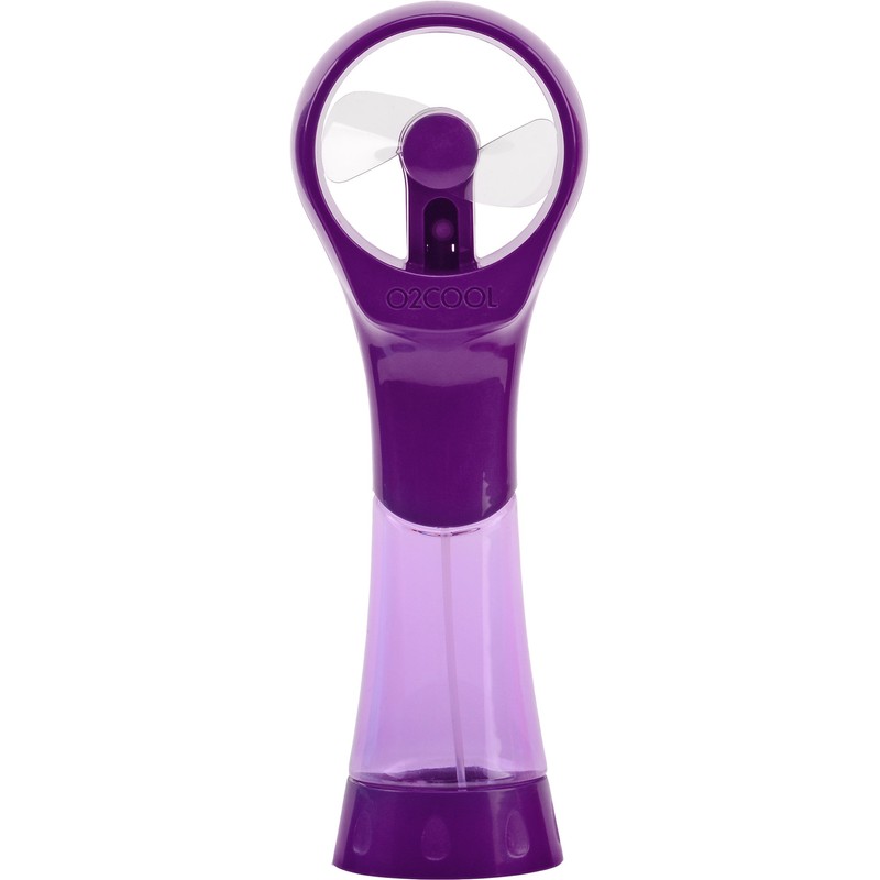 O2COOL O2COOL Elite Battery Powered Handheld Water Misting Fans (Purple)