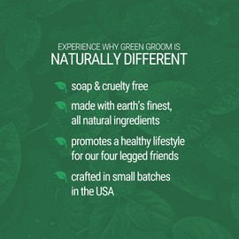 Green Groom Complete Coat Dog Conditioner, Gallon | All Natural Ingredients, Concentrated 32 to 1, Restore Moisture, Eliminates Static, Eases Mats and Tangles, Soap and Cruelty Free