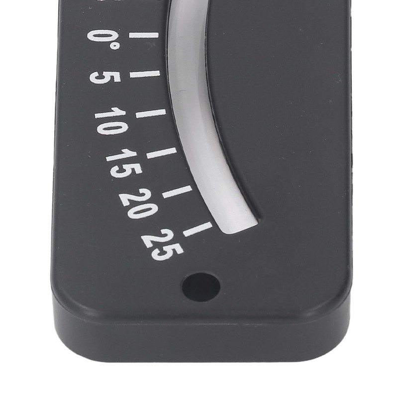 25° Inclinometer Multipurpose Angle Indicator High Resolution Inclinometer for Bulkhead