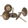 30pcs Drum Tacks Retro Decorative Nails Antique Decorative Nails Wooden
