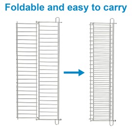 SafBbcue 66044 Warming Rack Upgrade Genesis II 300 Replacement for Genesis II E310 E315 E325 E330 S310 S-335 S345 Grill Parts Duble Warming Grates for Weber 61000001 61016201