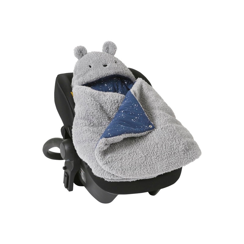 VERTBAUDET 2-in-1 Baby Travel Bag / Changing Mat Teddy Oeko-Tex