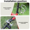 Bicycle Bottle Holder, Double Screw Adapter, Adjustable, Bottle Holder Adapter,