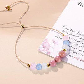 30th Birthday Gifts for Her, Adjustable Natural Stone Bracelet, Dirty 30 Year Old Birthday Decorations For Women, Funny 30 Bday Gifts Ideas For Women, Friends, Daughter, Sister - Turning 30 Present