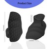 Anti-Slip Workout Grips, Ergonomic Rubber Hand Protector Gloves for Gym
