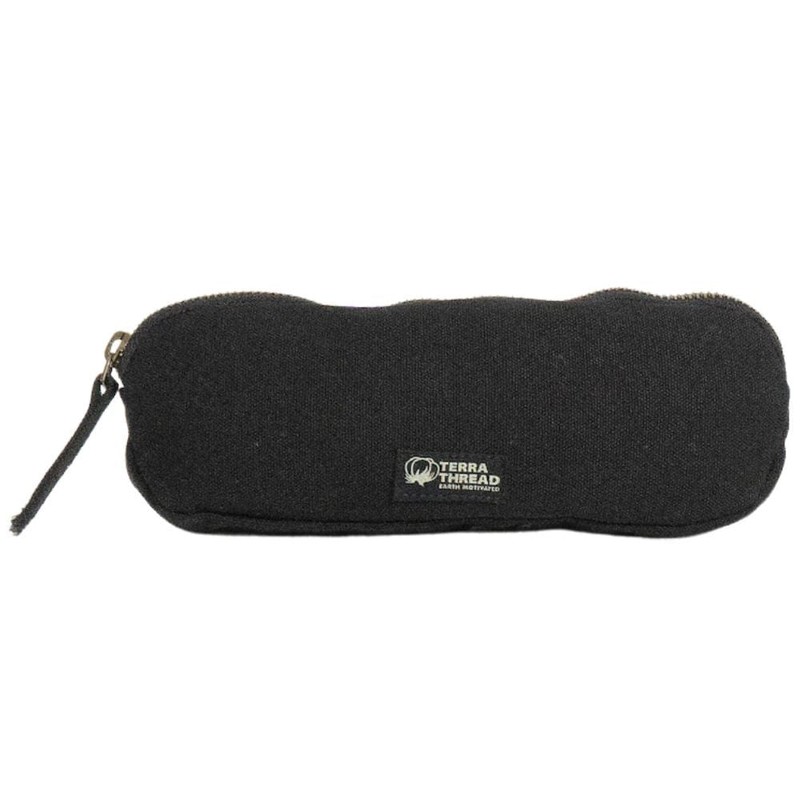 Terra Thread Batai Pencil Case, Moss Green