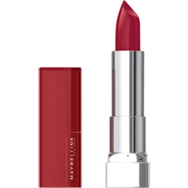 Maybelline New York Make-Up Lipstick Colour Sensational Creamy Mattes Lipstick Siren in Scarlet / Elegant Red with Matte Finish 1 x 5 g