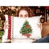 Cirzone Christmas Cushion Cover, 30 x 50 cm, Set of