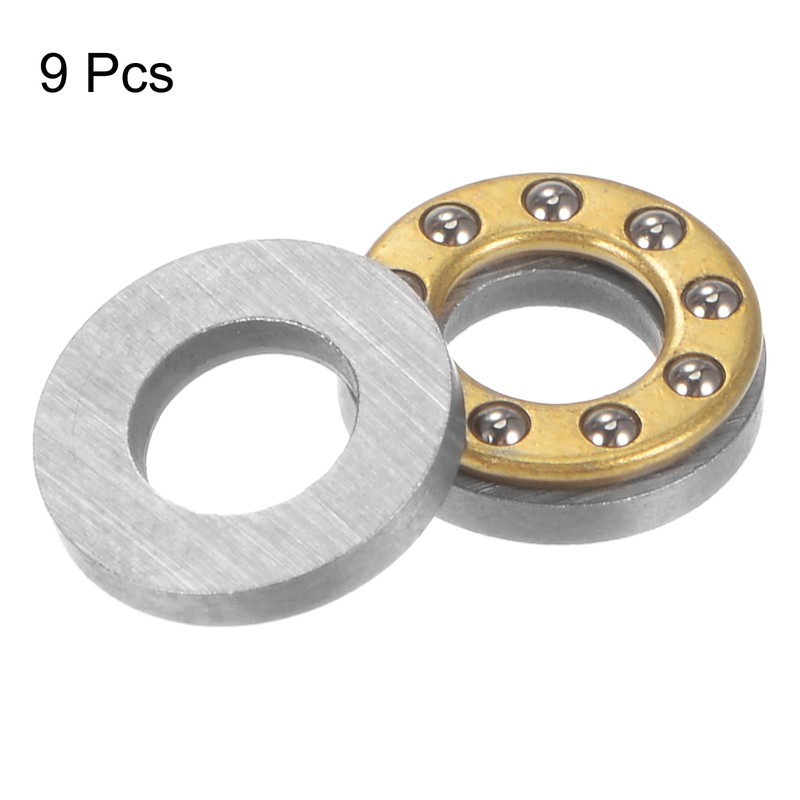 sourcing map F5-10M Thrust Ball Bearing 5mm x 10mm x