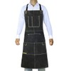 ONETIAN Leather Welding Apron with Soft Lining, Multi Pockets -