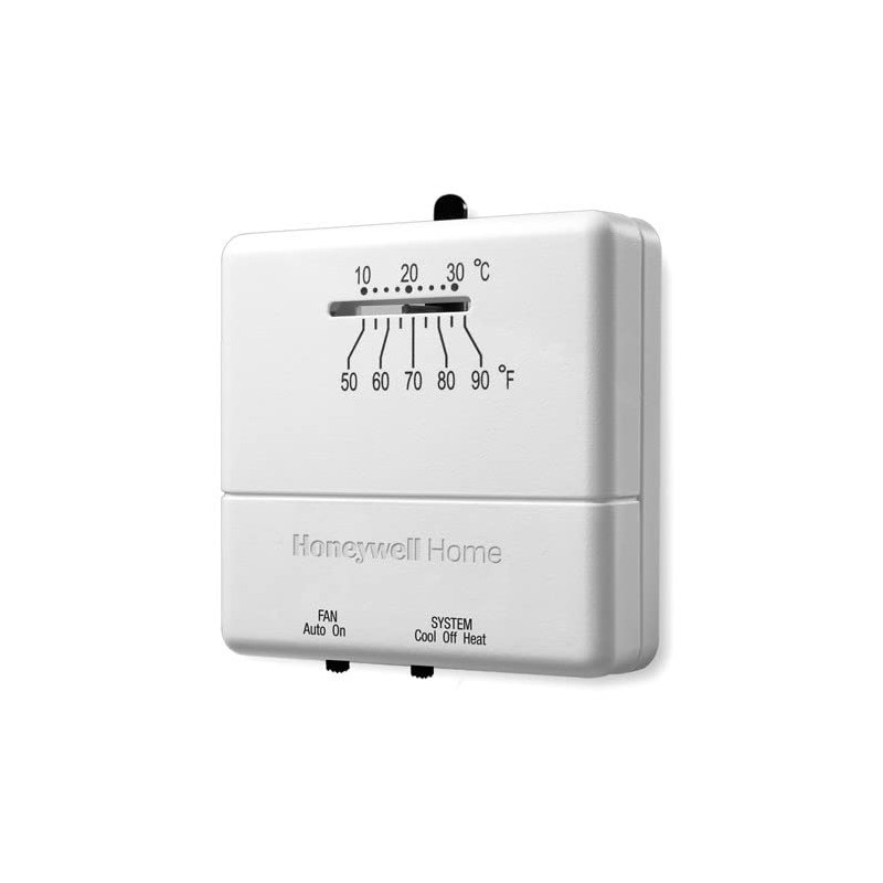 Honeywell Home CT31A1003 Heat/Cool Non-Programmable Thermostat, Beige