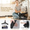 SOLEDI Laundry Hamper with Lid 100L Large & Tall Collapsible