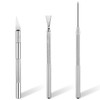 Stainless Steel Sculpting Ceramics Pottery Carving Tools 3 in 1