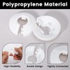 20 Pcs Radiator Pipe Covers HXC 15mm Plastic Radiator Pipe