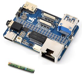 Nano Base Board (B) for Raspberry Pi Compute Module 5 (CM5) - Compact CM5-Sized Development Board with Multiple Interfaces, Evaluation & End-Product Integration