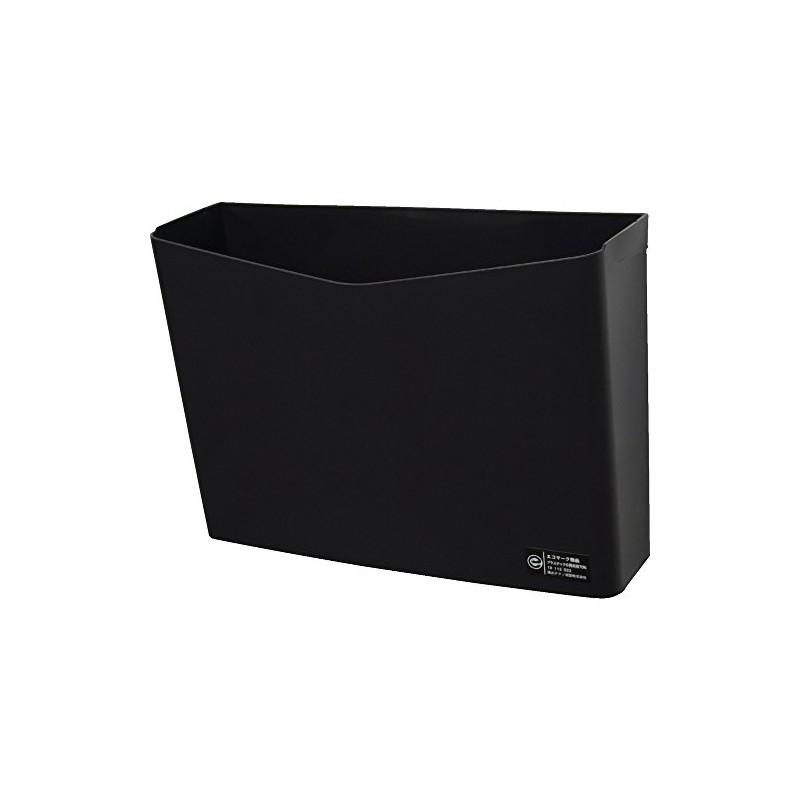 Sekisui SRPPHB Recycled Paper Pocket, No Lid, Black