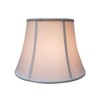Royal Designs Modified Bell Lamp Shade, White, 10 x 16