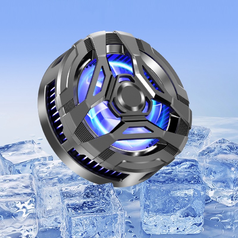 Mobile Phone Cooler Multifunctional Magnetic Semiconductor 3 Levels Adjustable 5500rpm