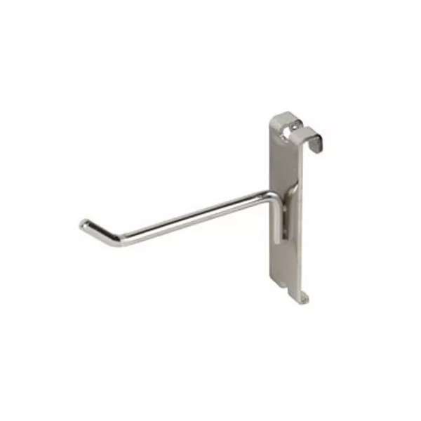 OnlyHangers Only Hangers 4" Chrome Gridwall or Mini Grid Hooks-100