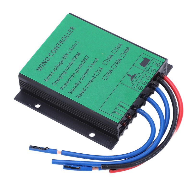 Wind Turbine Generator Controller 1000W Efficient PWM Charging IP67 LED